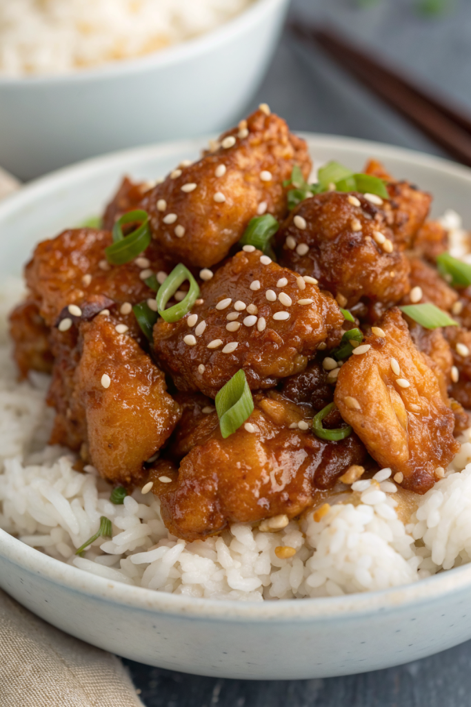 Crispy Chinese Honey Garlic Chicken Recipe