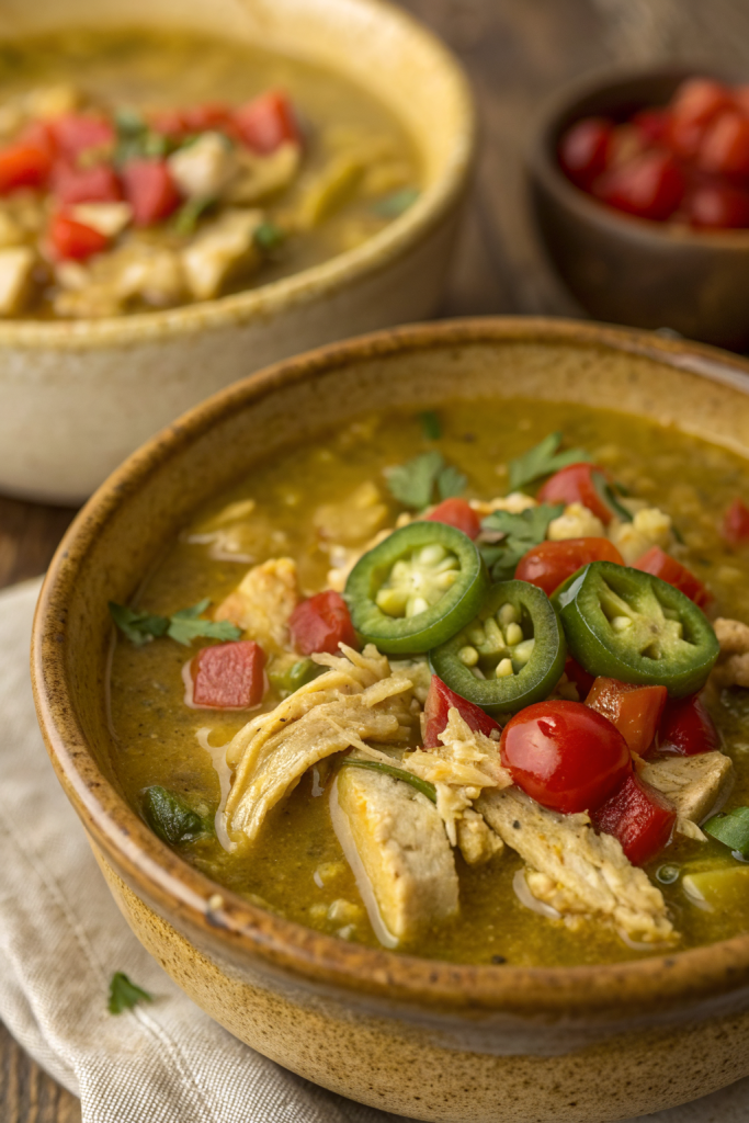 Easy Green Chile Chicken Stew Recipe