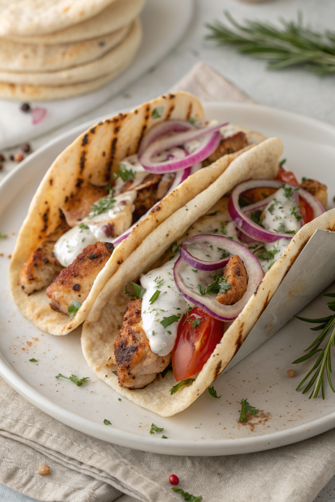 Greek Chicken Gyros Recipe
