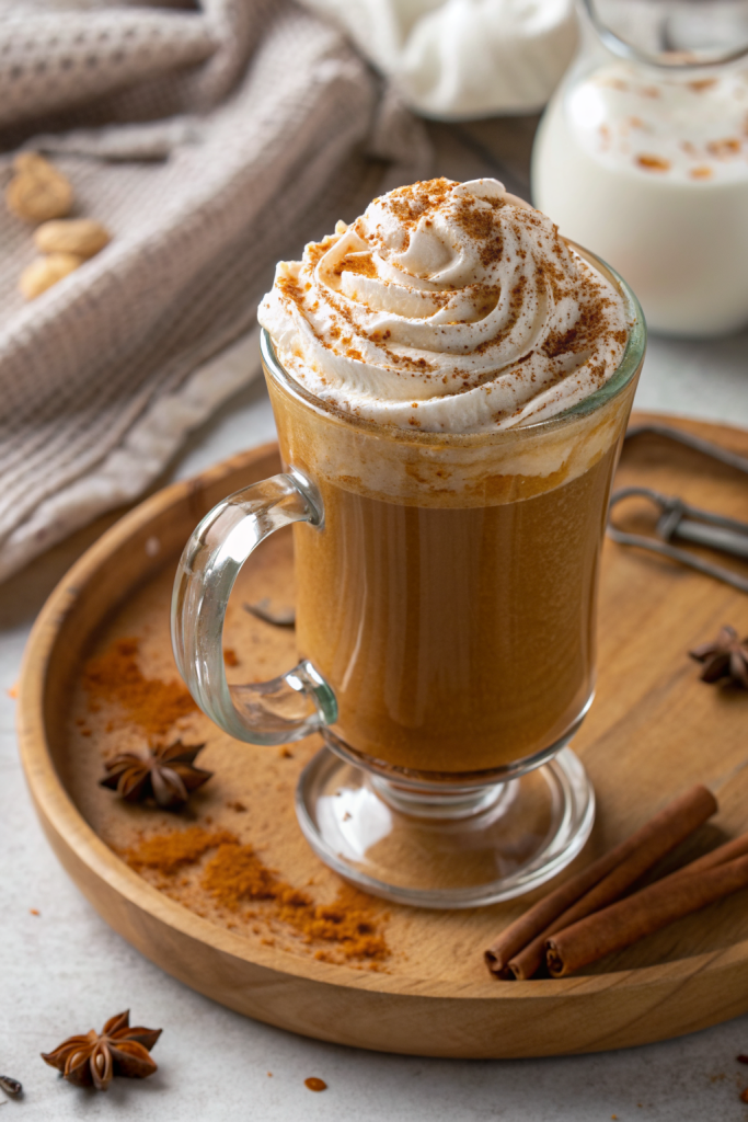 Healthy Homemade Pumpkin Spice Latte Recipe