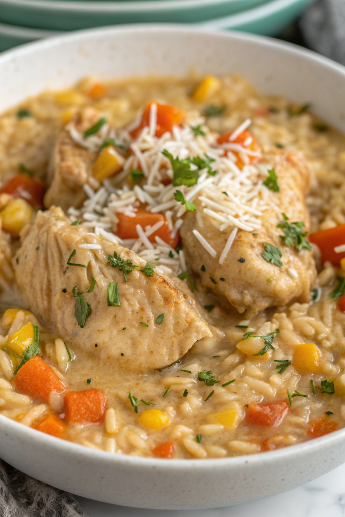Instant Pot Creamy Chicken and Rice