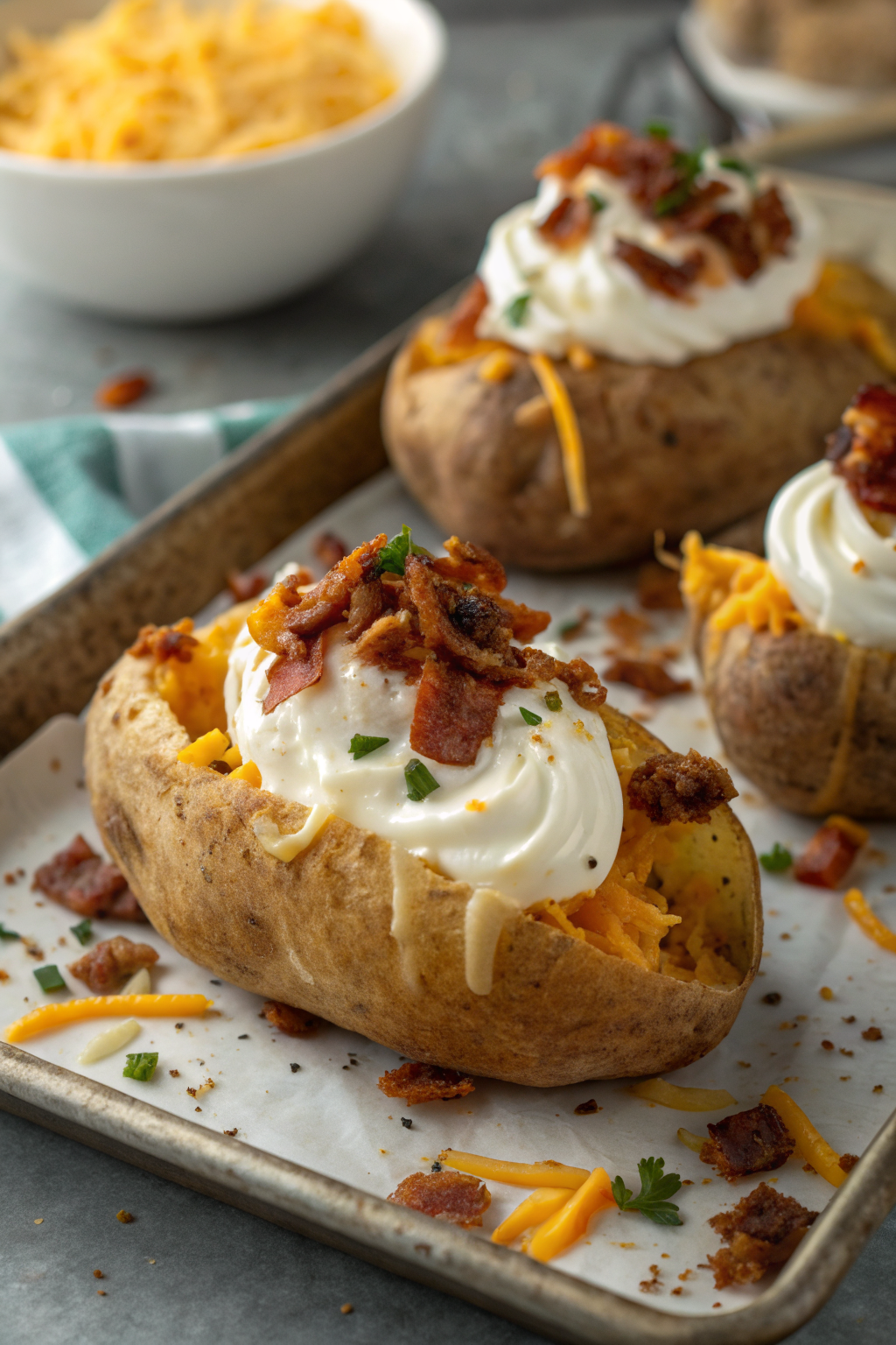 Loaded Smashed Potatoes Recipe