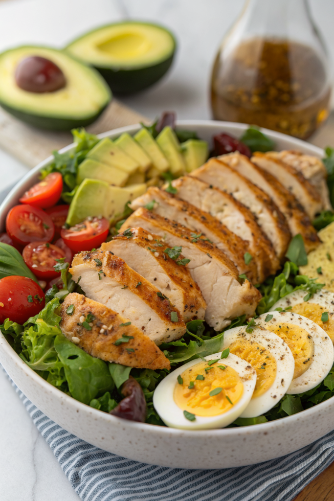 Paleo Grilled Chicken Cobb Salad Recipe