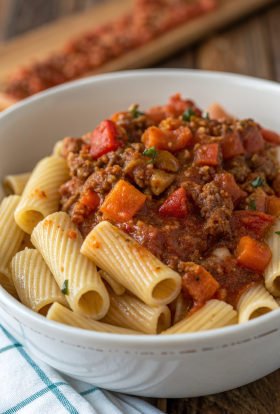 Pasta Bolognese Classic Italian Recipe
