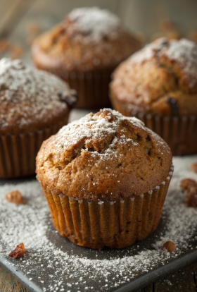 Pumpkin Banana Muffins Recipe