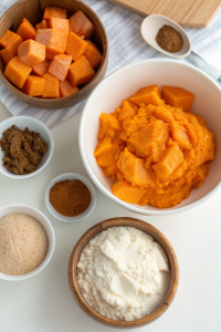 Pumpkin Dump Cake with Sweetened Condensed Milk
