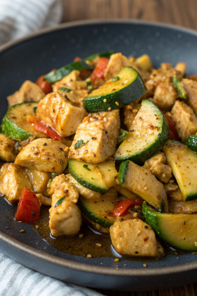 Quick Chicken Zucchini Stir Fry Recipe