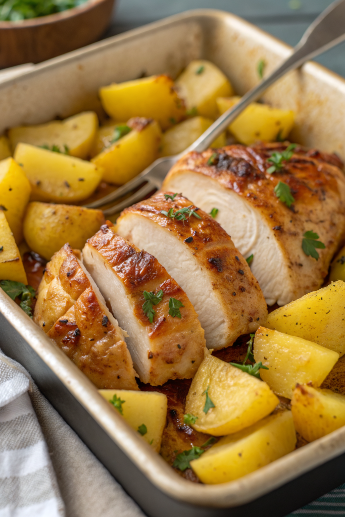 Roasted Chicken and Potatoes Recipe