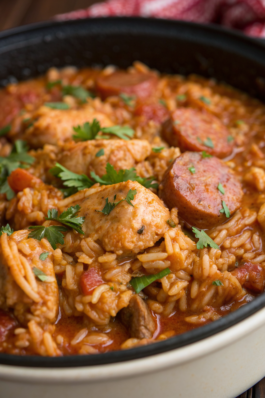 Slow Cooker Chicken Jambalaya Recipe