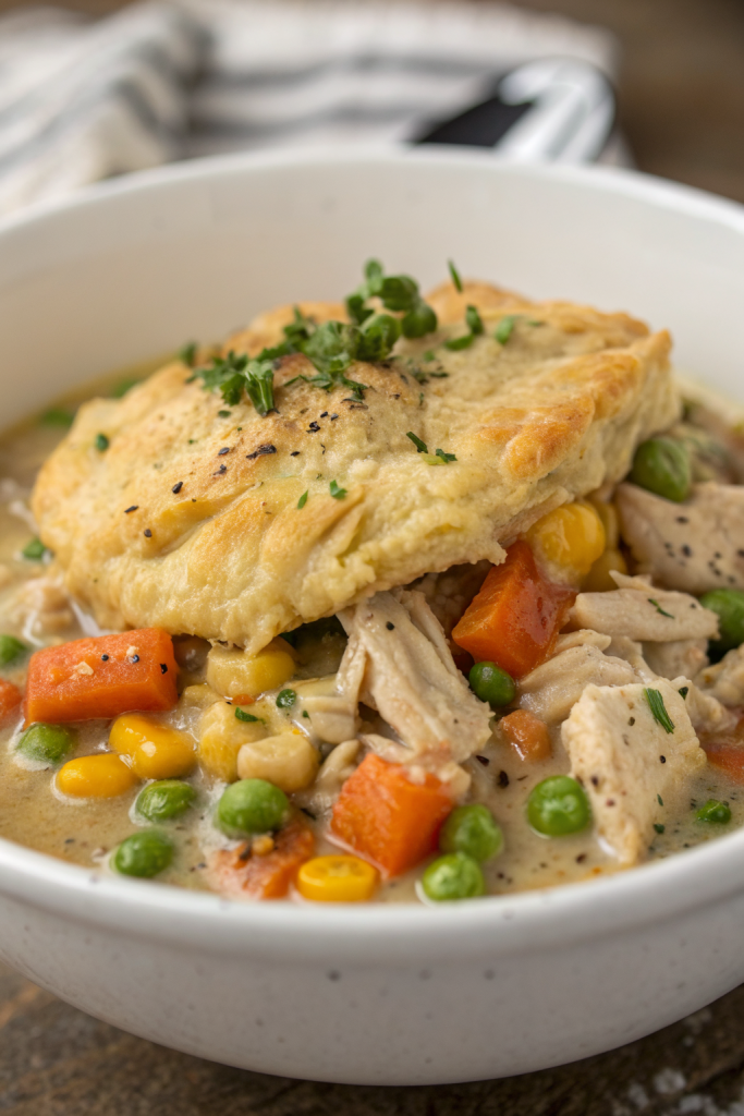 Slow Cooker Chicken Pot Pie Recipe