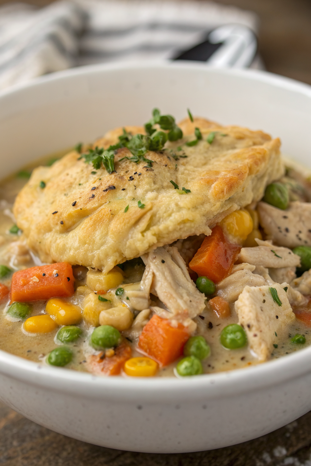 Slow Cooker Chicken Pot Pie Recipe