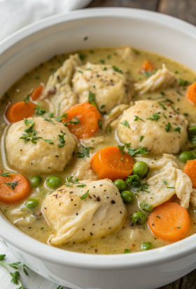Slow Cooker Chicken and Dumplings Recipe