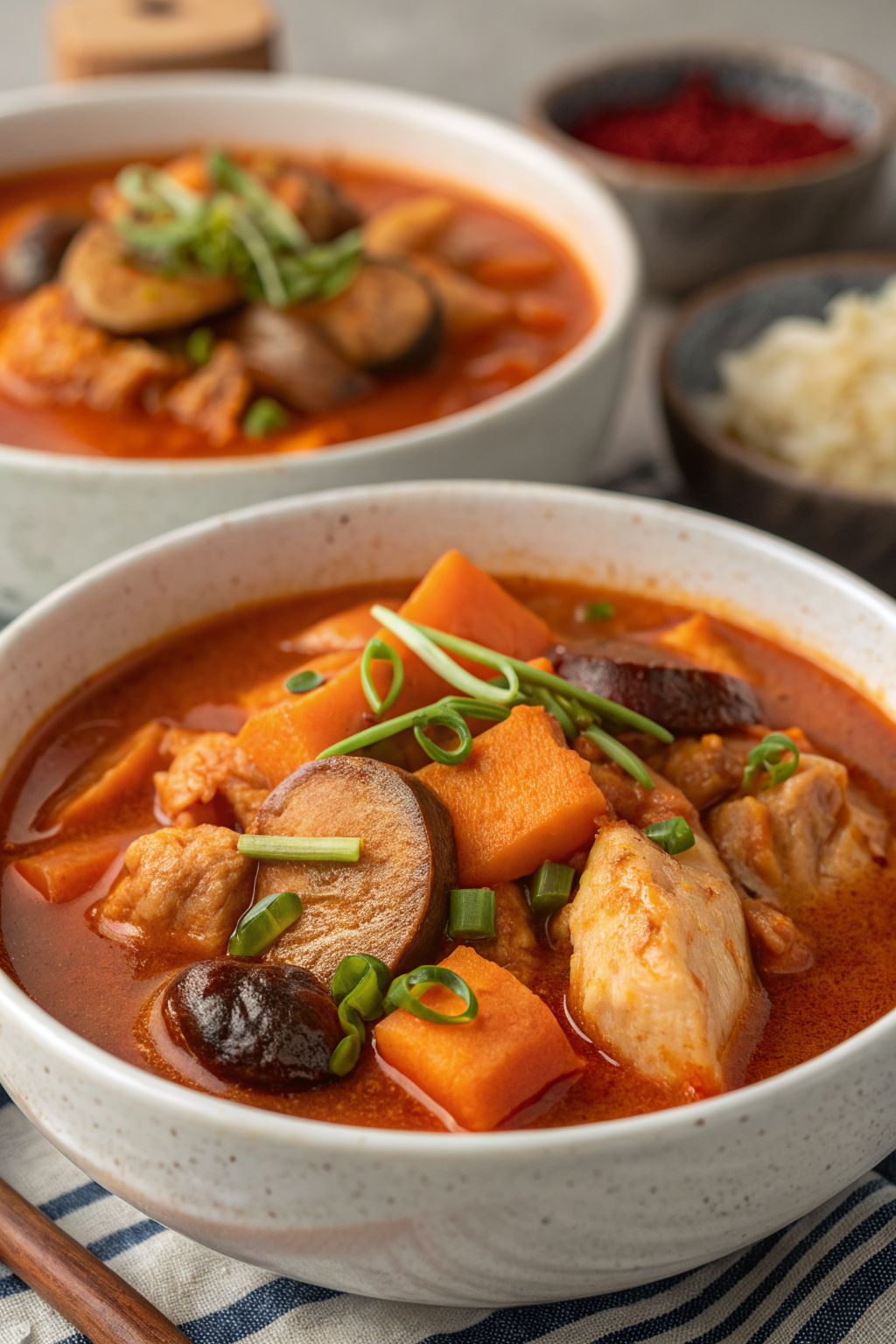 Slow Cooker Korean Chicken Stew Recipe