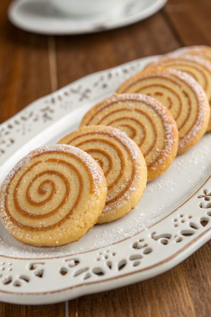 Spiced Pumpkin Shortbread Cookies Recipe