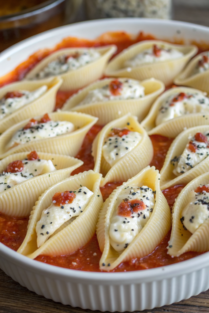 Stuffed Shells With Pumpkin Cream Sauce Recipe
