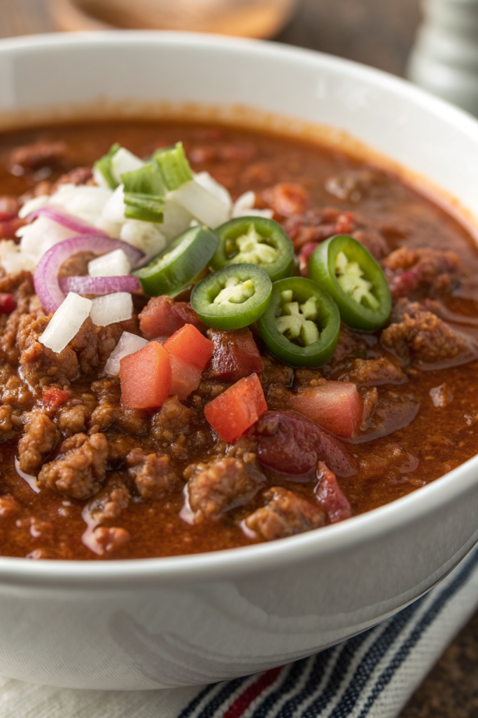 Texas Style Chili Recipe