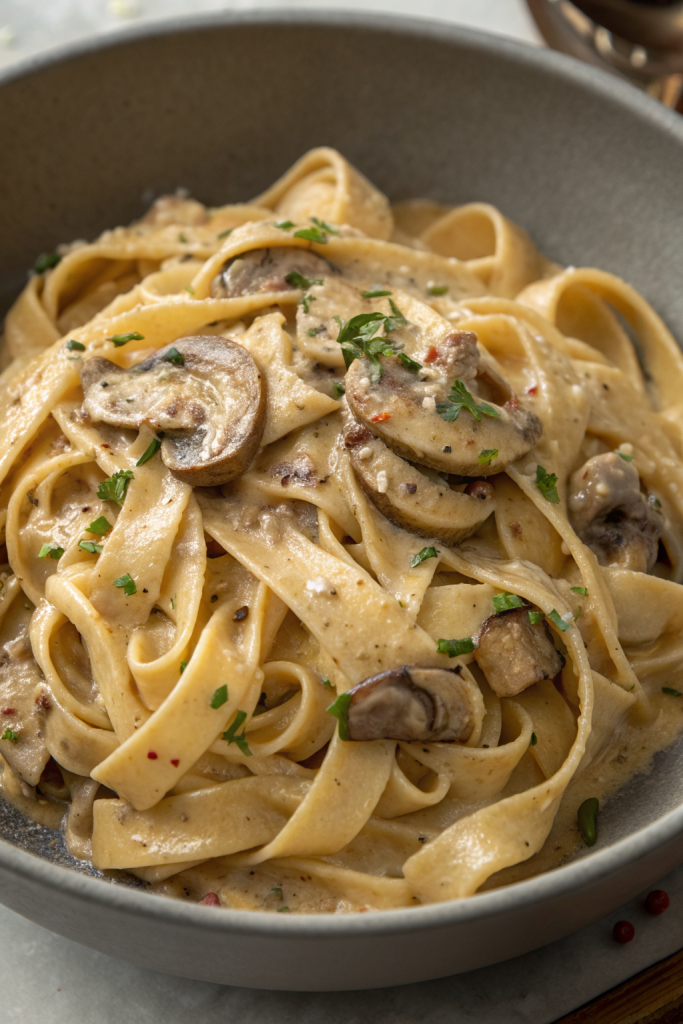 Vegetarian Mushroom Stroganoff Recipe