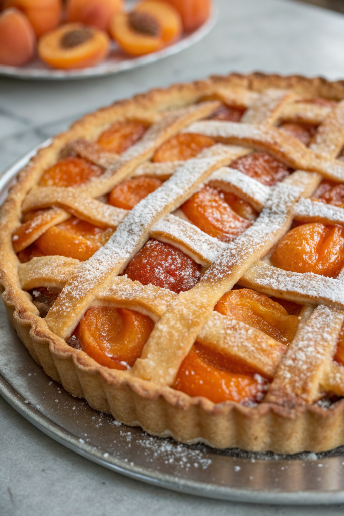 Classic Apricot Pie with Flaky Butter Crust