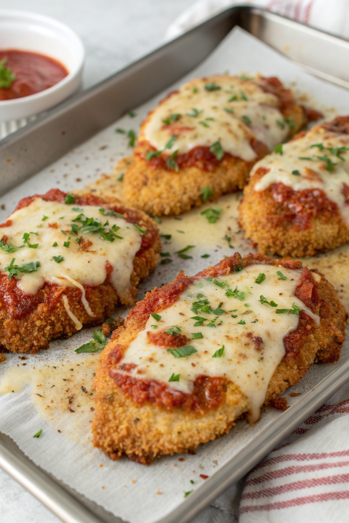 Crispy Air Fryer Chicken Parmesan Recipe