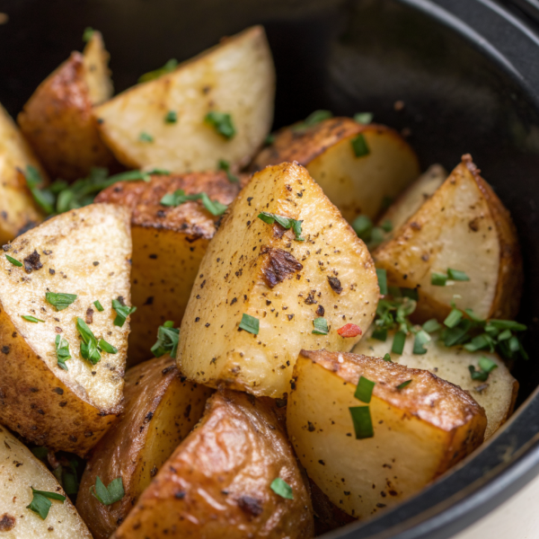 Crockpot Parmesan Roasted Potatoes Recipe