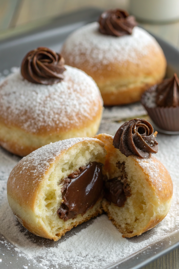Hazelnut Cream Beignets Recipe