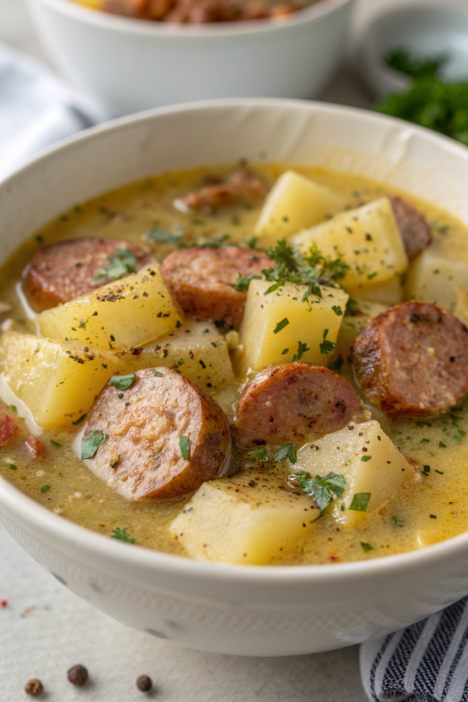 Instant Pot Cajun Potato Soup Recipe