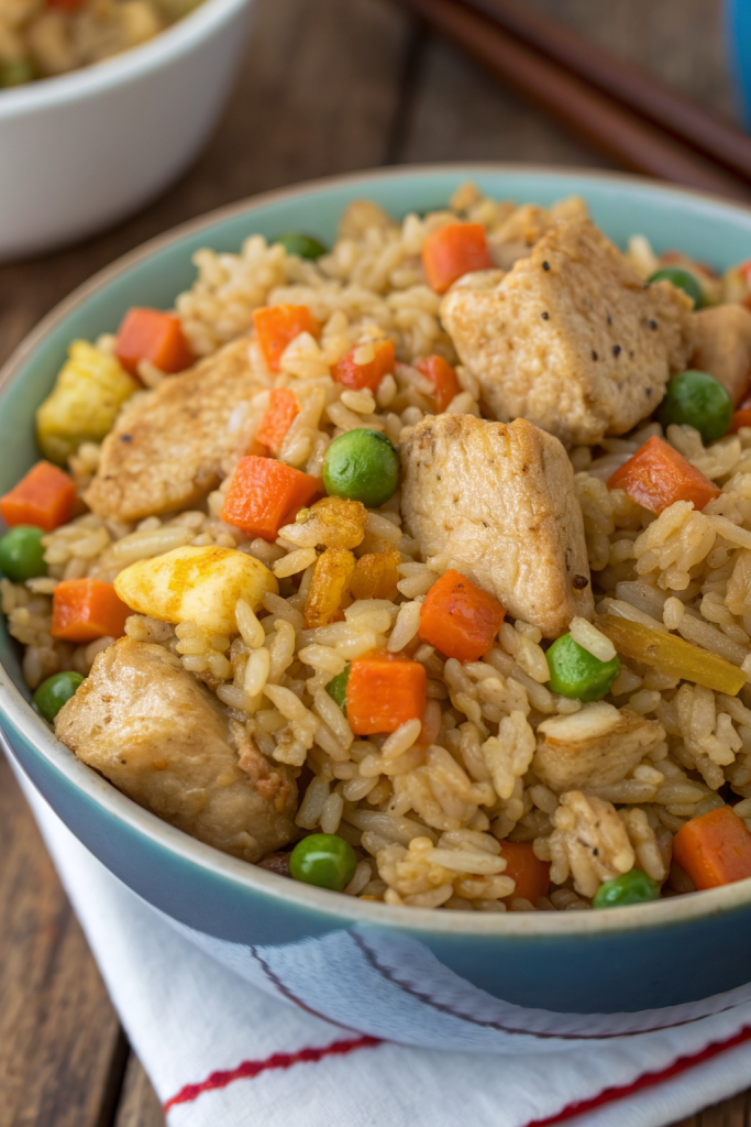 Instant Pot Chicken Fried Rice Recipe
