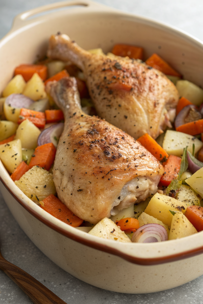 Instant Pot Chicken Veggies Recipe