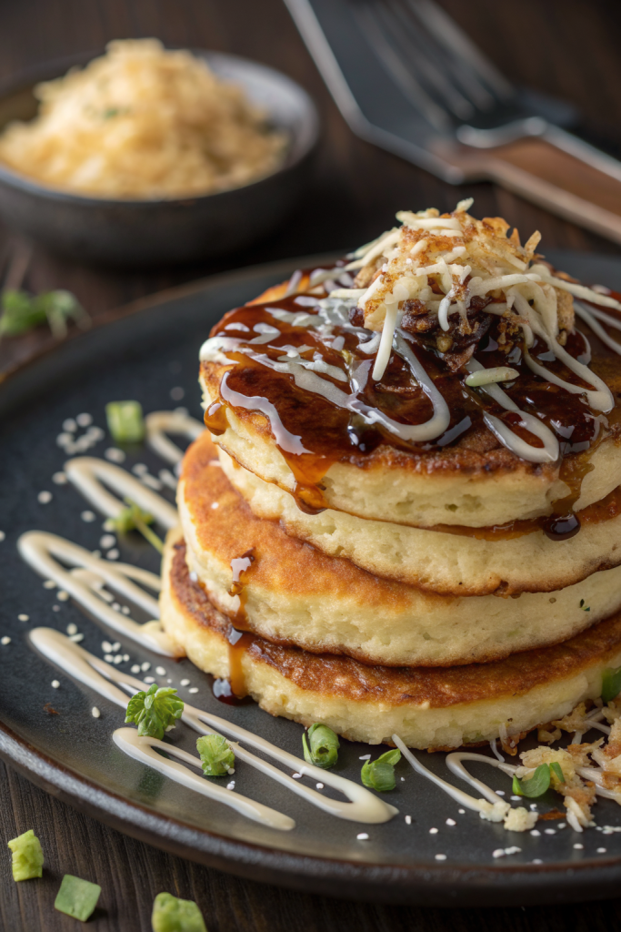 Okonomiyaki Japanese Pancakes Recipe