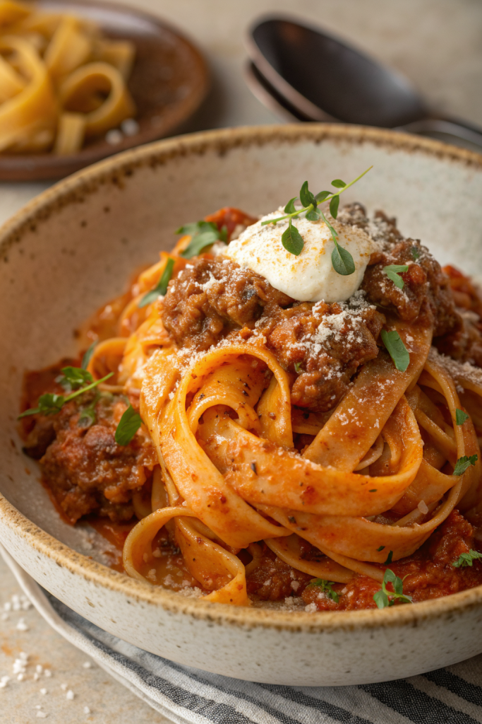 Pumpkin Beef Bolognese Recipe