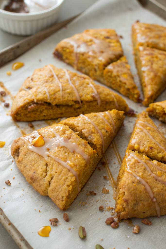 Pumpkin Ginger Scones Recipe