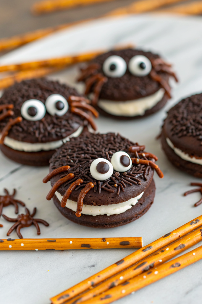 Spooky Oreo Spider Halloween Cookies Recipe